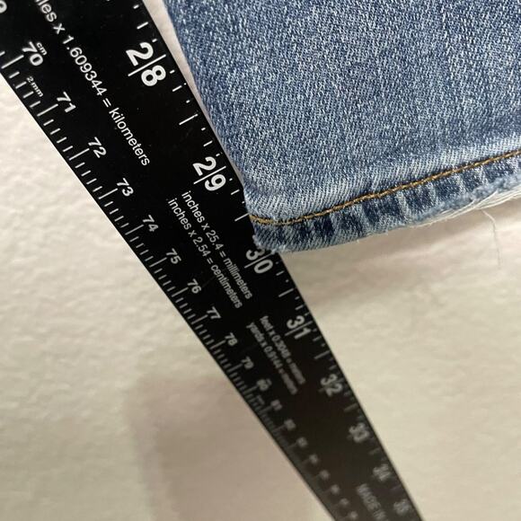 Banana Republic Mens Jeans 34 Tapered Denim Blue Casual Light Wash 34x32 - Picture 7 of 14